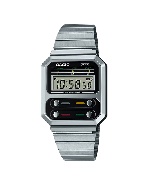 Casio Японские наручные часы Vintage A100WE-1A