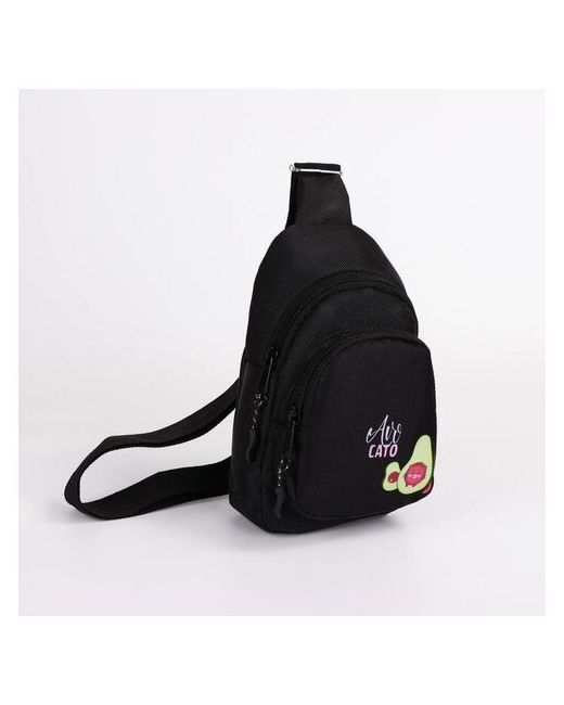 нет бренда Сумка-рюкзак Авокадо Кот 15х10х26 см отд на молнии н/карман регул ремень