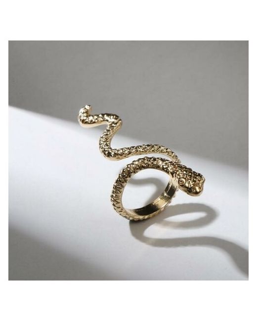 NewStory Кольцо Змея анаконда золото безразмерное