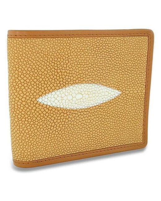 Exotic Leather Оригинальный бумажник из натуральной кожи ската