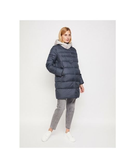 Zolla Тёплое стёганое пальто с капюшоном размер M