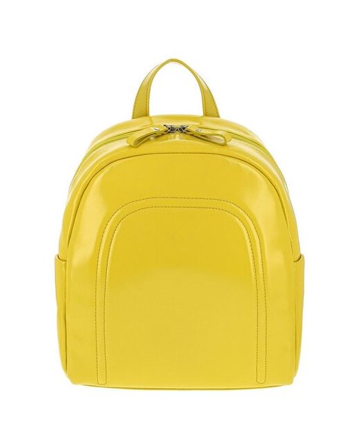 Versado Женский кожаный рюкзак VD234 yellow