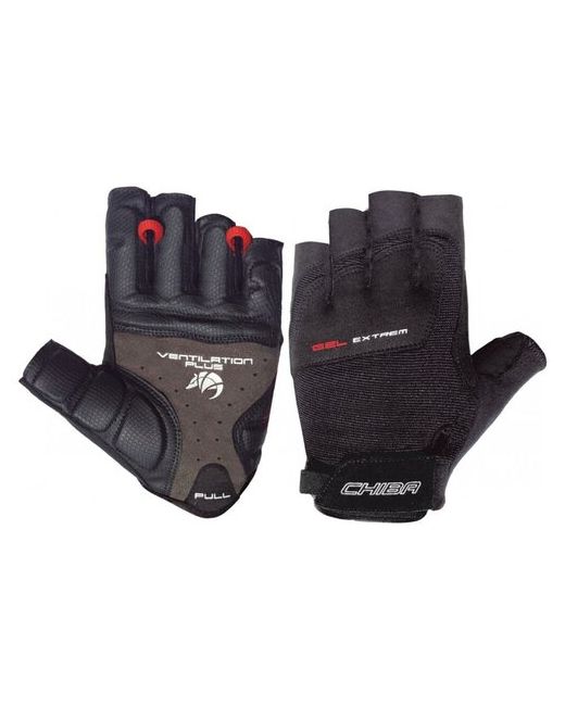Chiba Спортивные перчатки Premium Line Gel Extrem черные 42166 размер XL