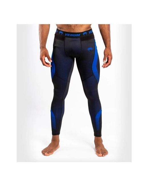 Venum Компрессионные штаны No Gi 3.0 Black/Blue M
