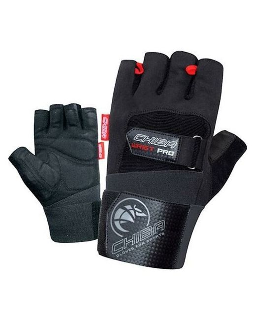 Chiba Спортивные перчатки Wristguard Protect черные 40138 размер XXL
