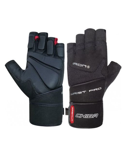 Chiba Спортивные перчатки Premium Line Iron Plus II черные 42146 размер XL