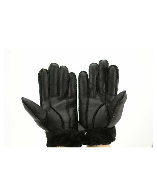 Happy Gloves Перчатки зимние кожаные черный размер L