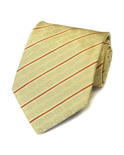 Céline Светло галстук в оранжевую полоску 825682