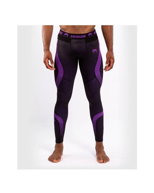 Venum Компрессионные штаны No Gi 3.0 Black/Purple M