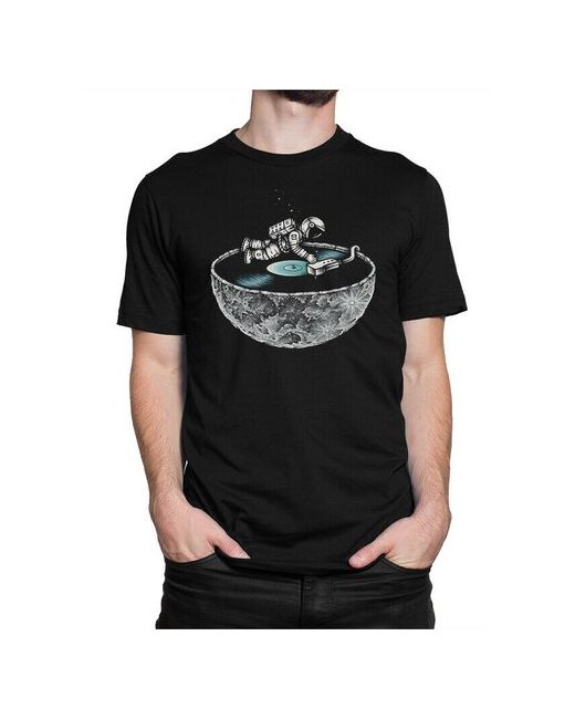 Dream Shirts Футболка DreamShirts Космический Диджей Черная M