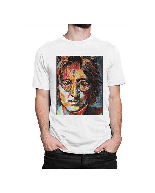 Dream Shirts Футболка DreamShirts Джон Леннон в Красках XL