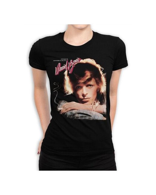 Dream Shirts Футболка DreamShirts Дэвид Боуи David Bowie Черная M