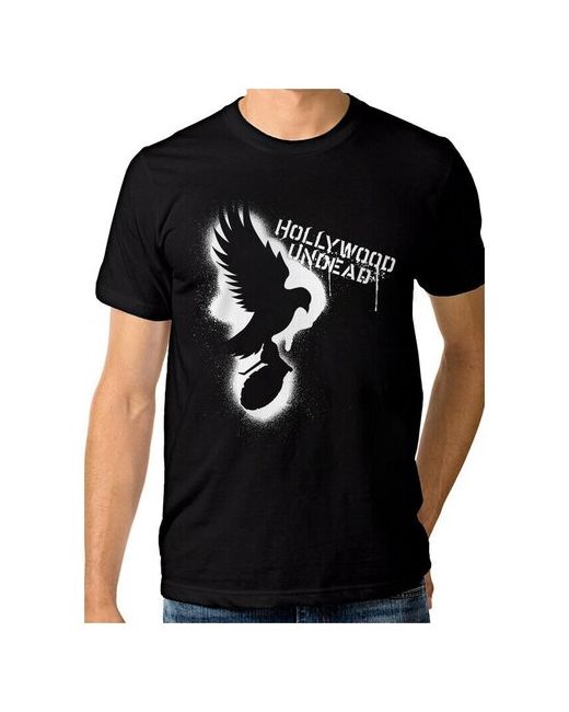Dream Shirts Футболка DreamShirts Граффити Hollywood Undead Черная 2XL
