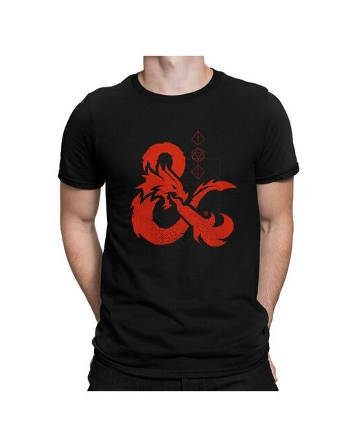 Dream Shirts Футболка DreamShirts Dungeons And Dragons Черная S