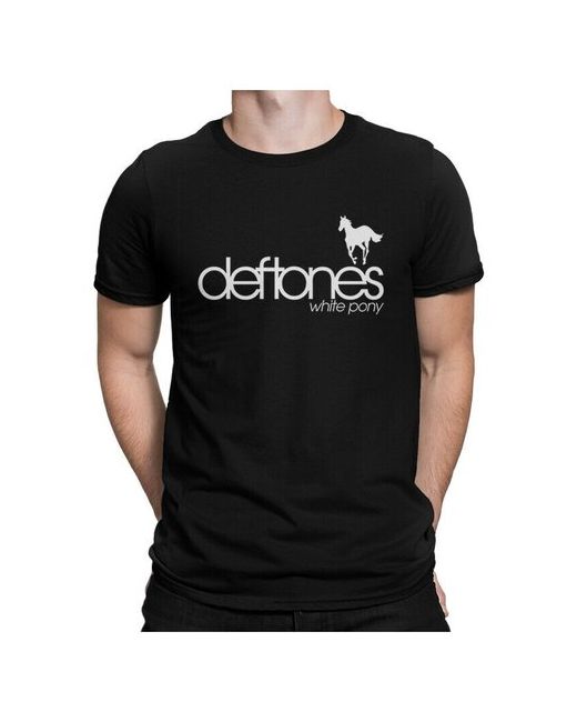 Dream Shirts Футболка DreamShirts Группа Deftones Черная 3XL