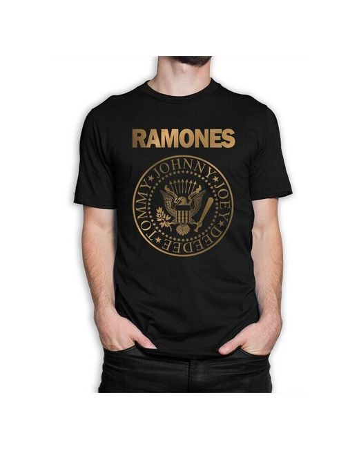 Dream Shirts Футболка DreamShirts Ramones Черная XS