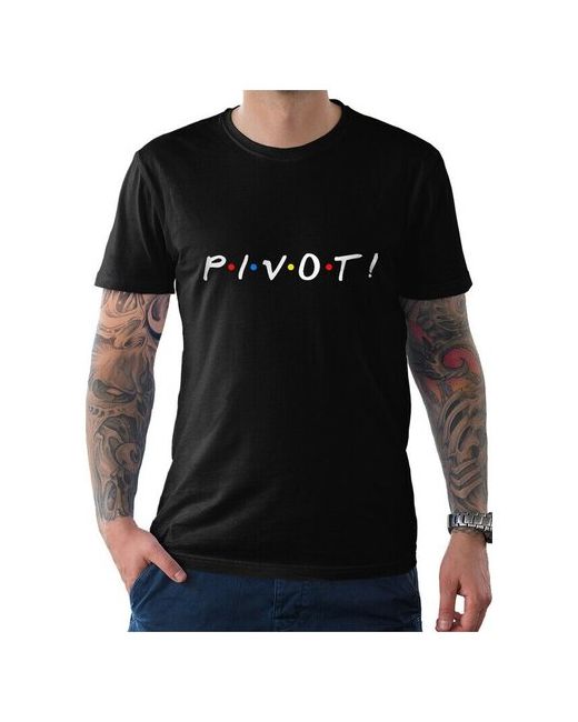 Dream Shirts Футболка DreamShirts Друзья Pivot Черная XS