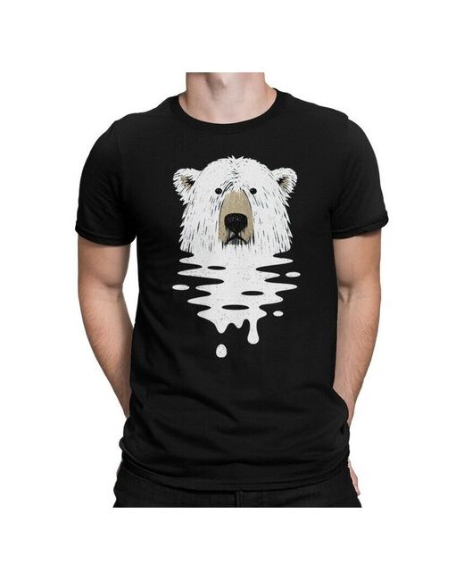 Dream Shirts Футболка Медведь черная M