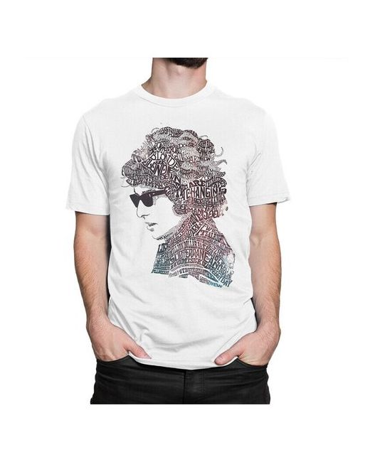 Dream Shirts Футболка Боб Дилан Мужская XS
