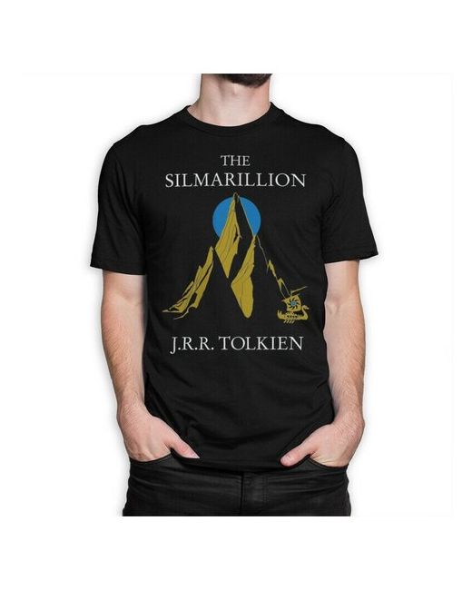 Dream Shirts Футболка Джон Толкин Сильмариллион черная XS