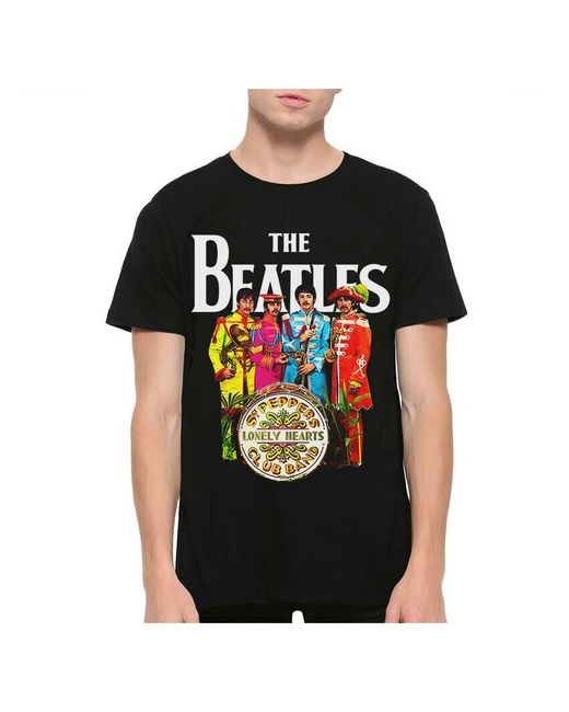 Dream Shirts Футболка The Beatles черная 3XL