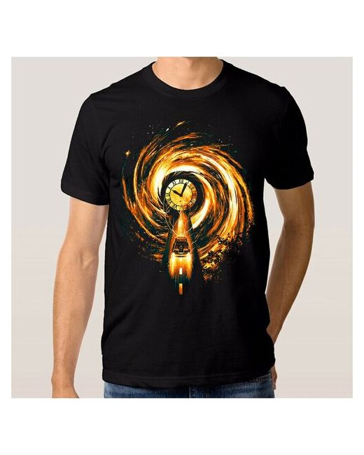 Dream Shirts Футболка Назад в будущее черная 3XL