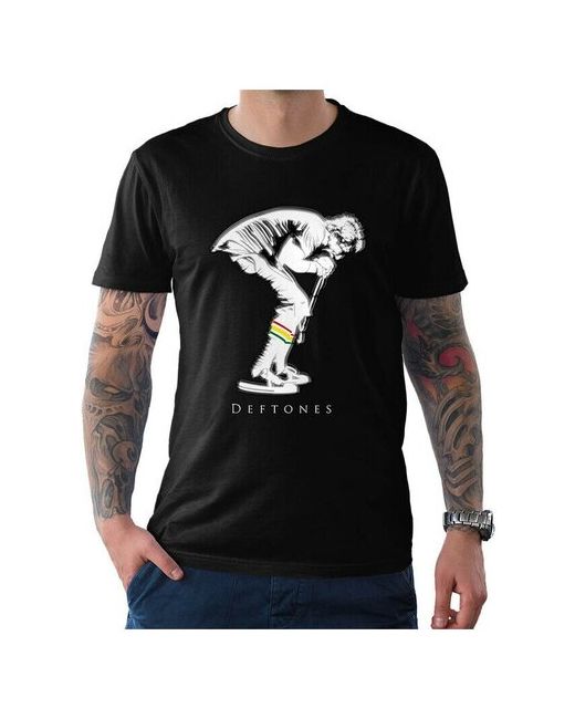Dream Shirts Футболка Deftones Чино Морено черная XL