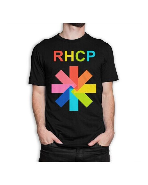 Dream Shirts Футболка DreamShirts Red Hot Chili Peppers RHCP черная L