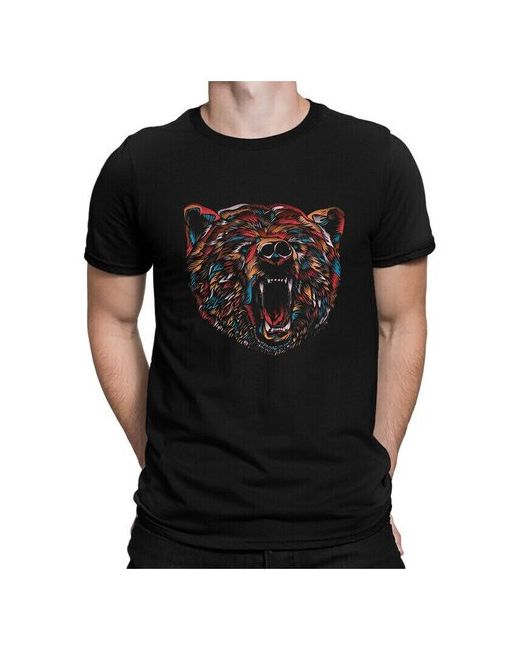 Dream Shirts Футболка DreamShirts Медведь черная S