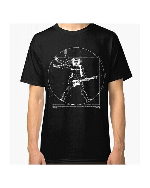 Dream Shirts Футболка DreamShirts Витрувианский рок черная M