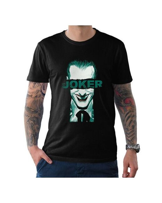 Dream Shirts Футболка DreamShirts Джокер черная 2XL