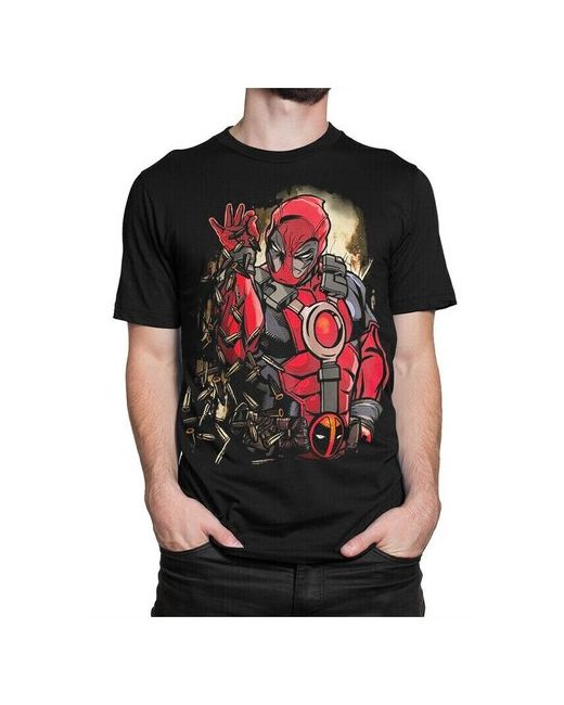 Dream Shirts Футболка DreamShirts Супергерой черная 3XL