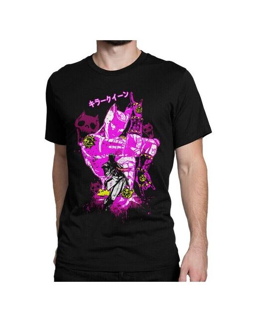 Dream Shirts Футболка DreamShirts Невероятные приключения ДжоДжо черная XL