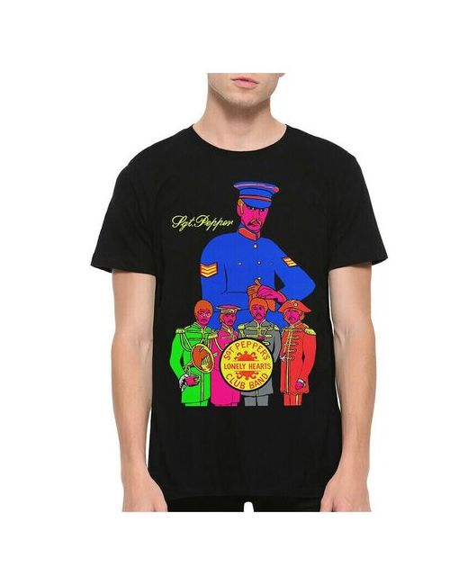 Dream Shirts Футболка DreamShirts The Beatles черная L