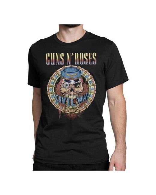 Dream Shirts Футболка DreamShirts Guns N Roses черная S