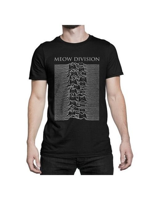Dream Shirts Футболка DreamShirts Meow Joy Division черная XL