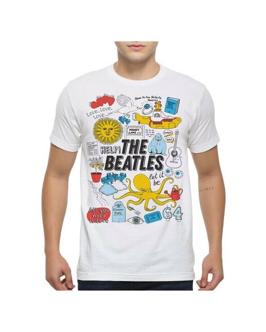 Dream Shirts Футболка DreamShirts The Beatles XL