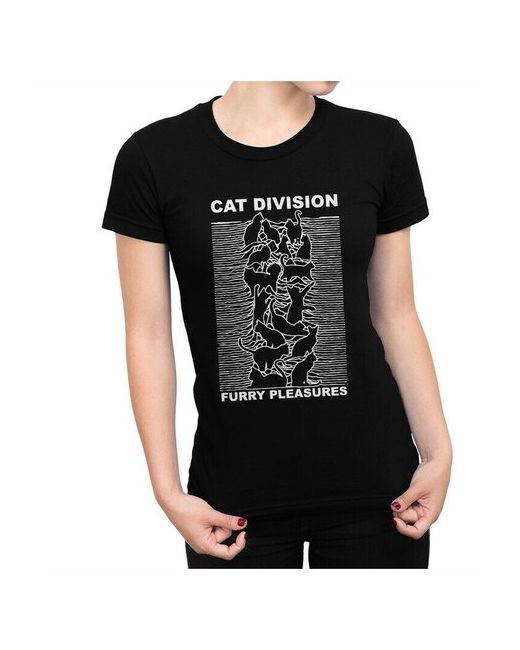 Dream Shirts Футболка Cat Division черная 2XL