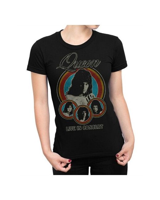 Dream Shirts Футболка DreamShirts Queen черная 2XL