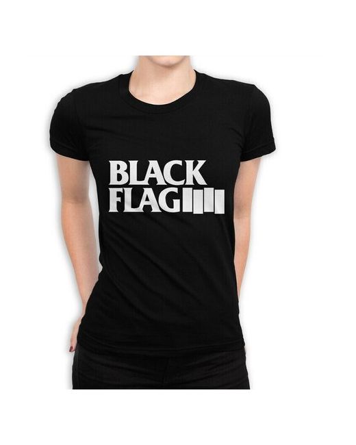 Dream Shirts Футболка DreamShirts Black Flag черная S