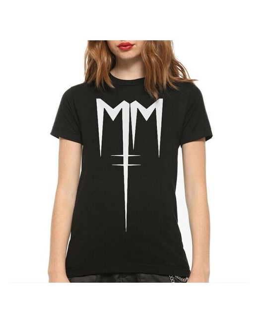 Dream Shirts Футболка DreamShirts Мэрилин Мэнсон Marilyn Manson черная S