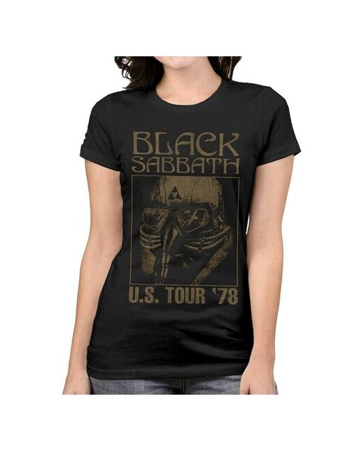 Dream Shirts Футболка DreamShirts Black Sabbath черная 3XL