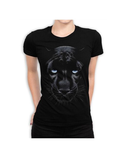 Dream Shirts Футболка DreamShirts Черная пантера черная S