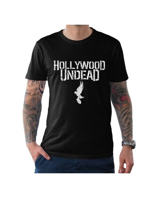 Design Heroes Футболка Группа Hollywood Undead Черная 3XL
