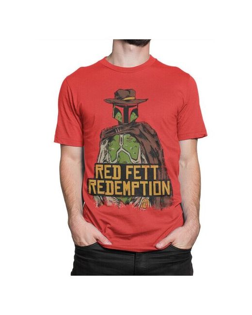 Design Heroes Футболка Боба Фетт Red Dead Redemption XL