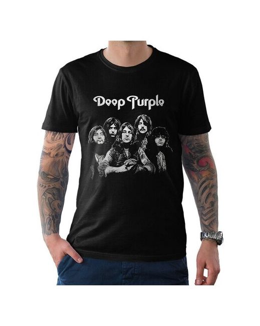 Design Heroes Футболка Рок Группа Deep Purple Черная M