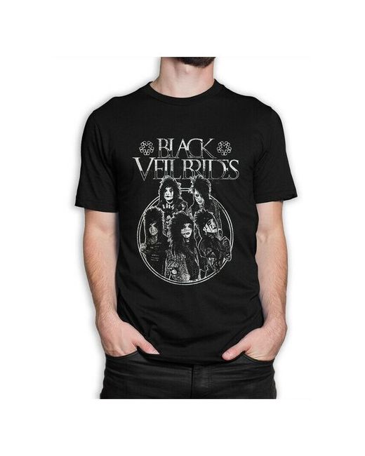Design Heroes Футболка Рок Группа Black Veil Brides Черная S
