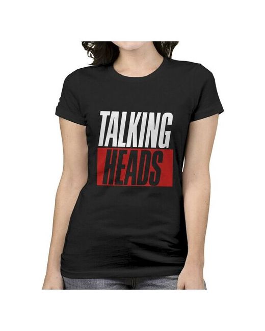Design Heroes Футболка Talking Heads Черная 2XL