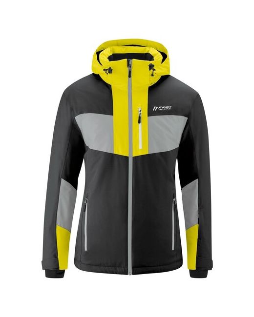 Maier Sports Куртка Karleiten M размер 46 black/sulph sands