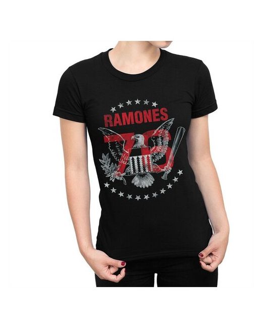 Dream Shirts Футболка Ramones M Черная